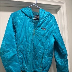 Patagonia Teal Nano Puff Jacket